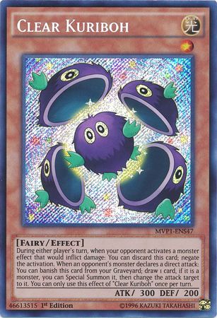 Clear Kuriboh [MVP1-ENS47] Secret Rare | GnG Games