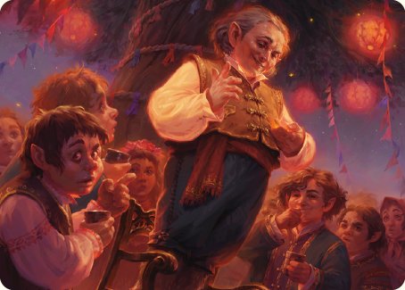 Bilbo, Retired Burglar Art Card [The Lord of the Rings: Tales of Middle-earth Art Series] | GnG Games