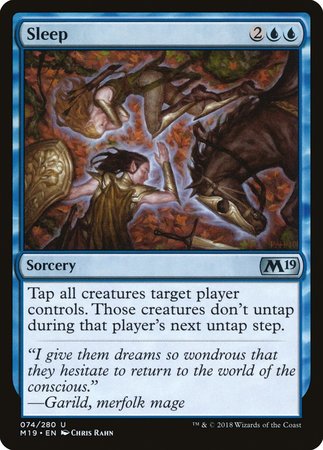 Sleep [Core Set 2019] | GnG Games