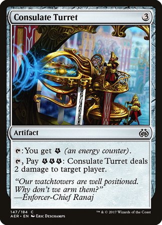 Consulate Turret [Aether Revolt] | GnG Games