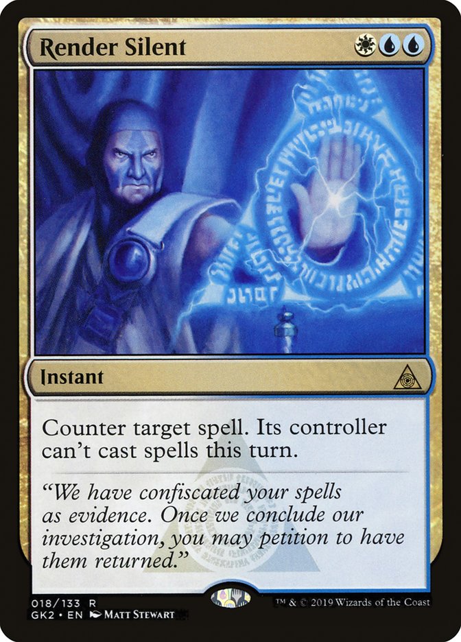 Render Silent [Ravnica Allegiance Guild Kit] | GnG Games