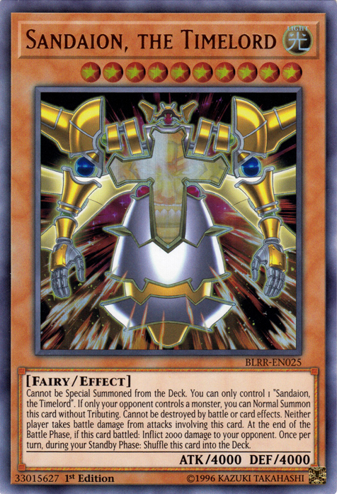 Sandaion, the Timelord [BLRR-EN025] Ultra Rare | GnG Games