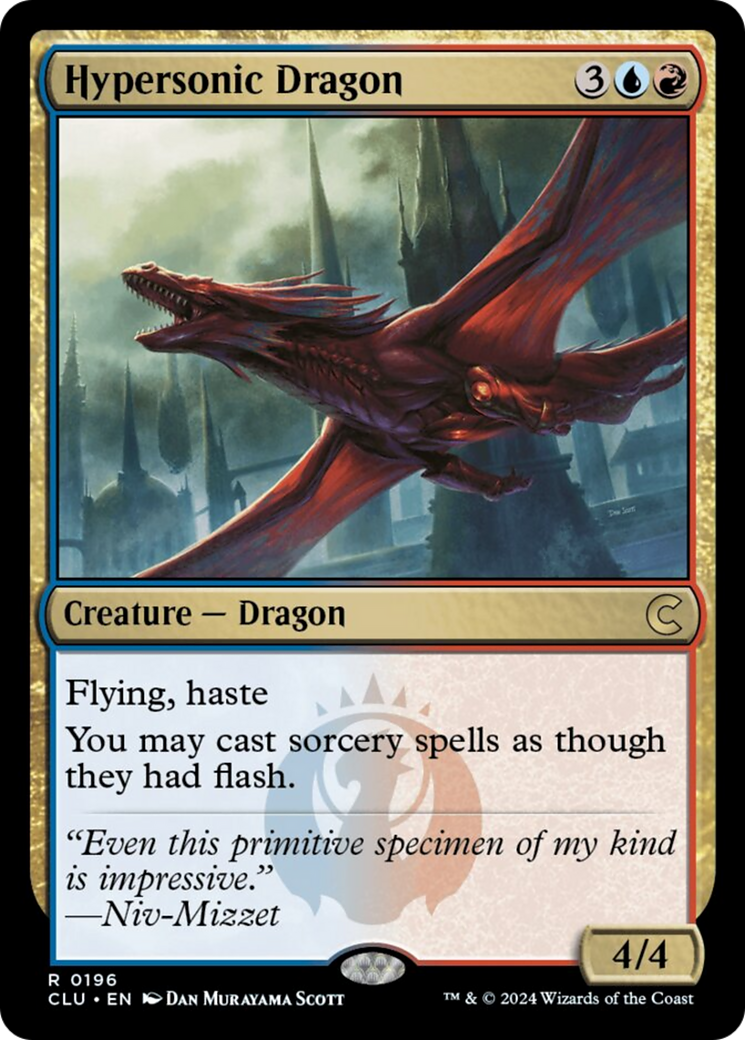 Hypersonic Dragon [Ravnica: Clue Edition] | GnG Games