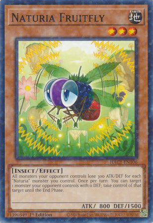 Naturia Fruitfly (Duel Terminal) [HAC1-EN106] Common | GnG Games