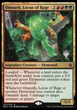 Omnath, Locus of Rage (Promo Pack) [Dungeons & Dragons: Adventures in the Forgotten Realms Promos] | GnG Games