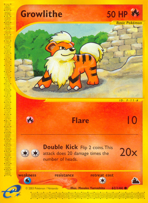 Growlithe (62/144) [Skyridge] | GnG Games