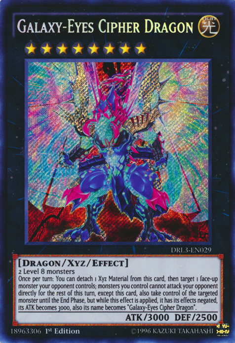 Galaxy-Eyes Cipher Dragon [DRL3-EN029] Secret Rare | GnG Games