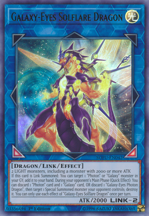 Galaxy-Eyes Solflare Dragon [SOFU-EN042] Ultra Rare | GnG Games