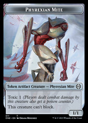 Phyrexian Mite (011) // Phyrexian Germ Double-Sided Token [Phyrexia: All Will Be One Commander Tokens] | GnG Games