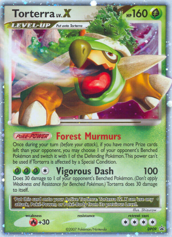 Torterra LV.X (DP09) [Diamond & Pearl: Black Star Promos] | GnG Games