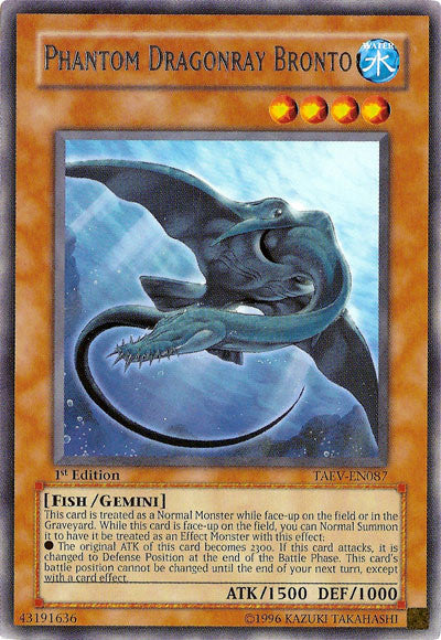 Phantom Dragonray Bronto [TAEV-EN087] Rare | GnG Games