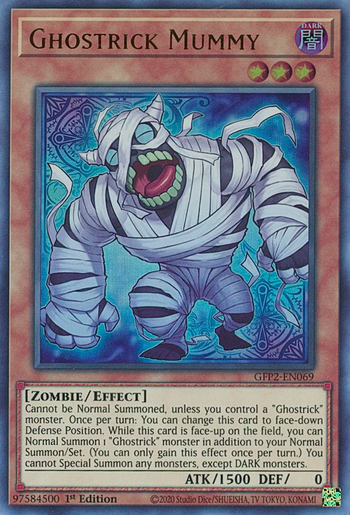 Ghostrick Mummy [GFP2-EN069] Ultra Rare | GnG Games