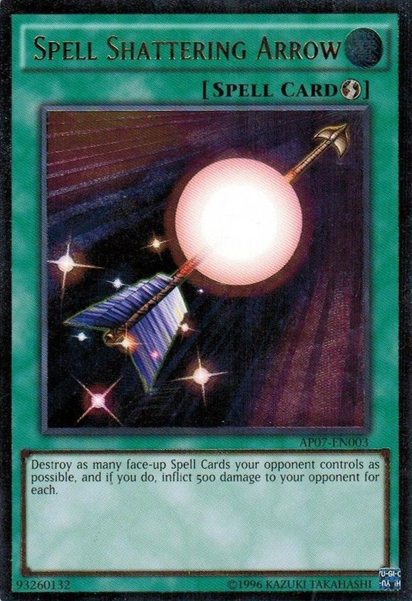 Spell Shattering Arrow [AP07-EN003] Ultimate Rare | GnG Games