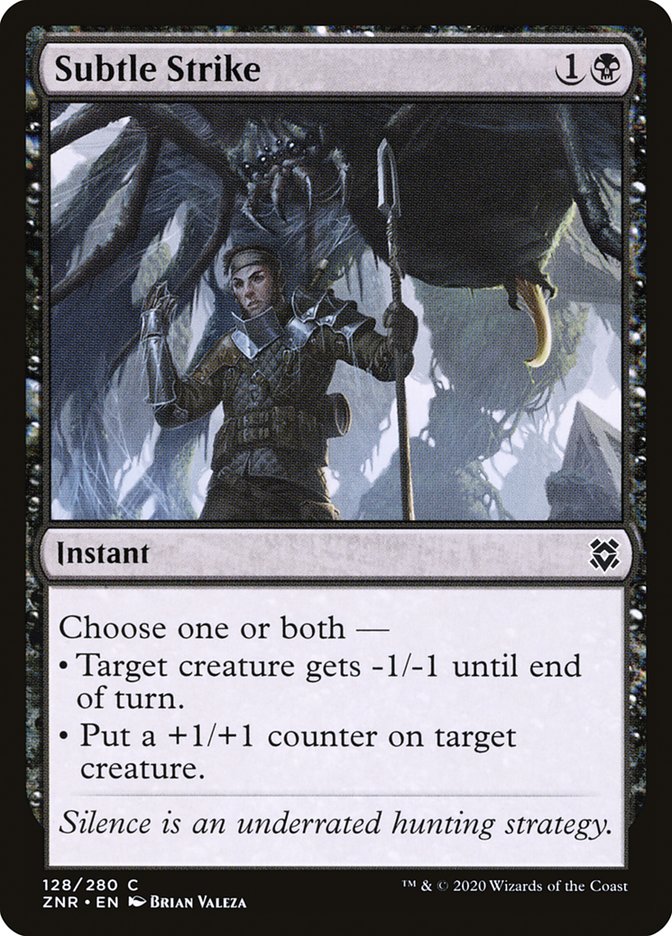 Subtle Strike [Zendikar Rising] | GnG Games