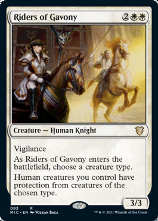 Riders of Gavony [Innistrad: Midnight Hunt Commander] | GnG Games