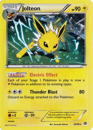 Jolteon (26/98) (Cosmos Holo) [XY: Ancient Origins] | GnG Games