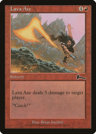 Lava Axe [Urza's Legacy] | GnG Games