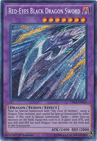 Red-Eyes Black Dragon Sword [DRL2-EN012] Secret Rare | GnG Games