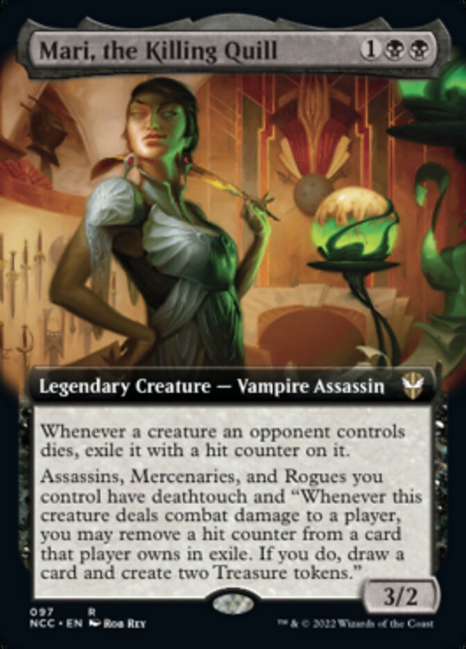 Mari, the Killing Quill (Extended Art) [Streets of New Capenna Commander] | GnG Games