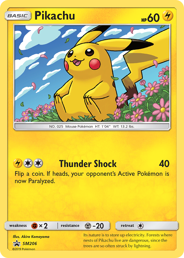 Pikachu (SM206) [Sun & Moon: Black Star Promos] | GnG Games