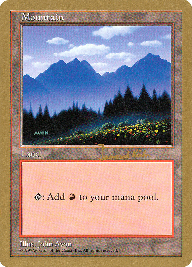 Mountain (jk445) (Janosch Kuhn) [World Championship Decks 1997] | GnG Games