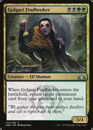 Golgari Findbroker [Guilds of Ravnica] | GnG Games