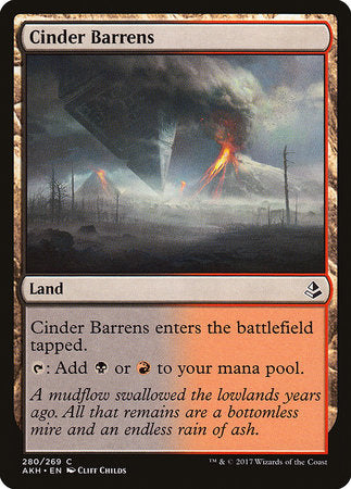 Cinder Barrens [Amonkhet] | GnG Games