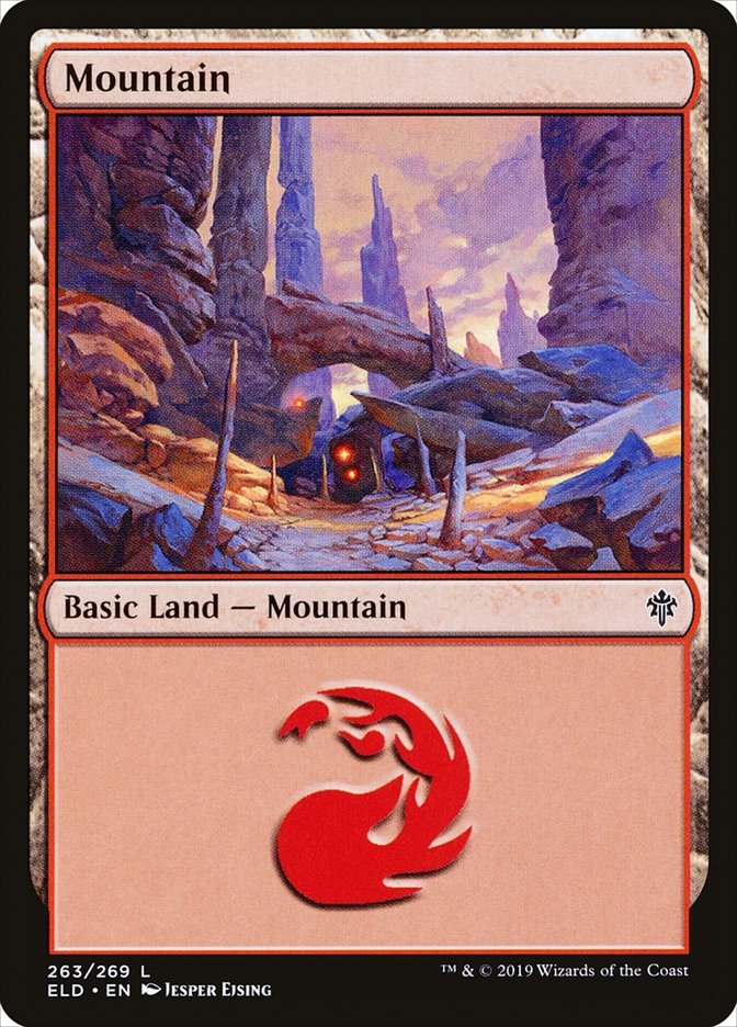 Mountain (263) [Throne of Eldraine] | GnG Games