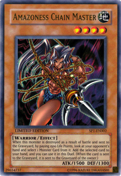 Amazoness Chain Master [SP1-EN002] Ultra Rare | GnG Games