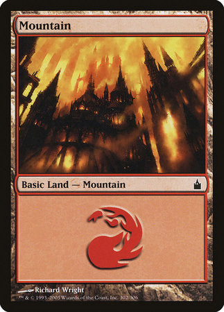 Mountain (302) [Ravnica: City of Guilds] | GnG Games