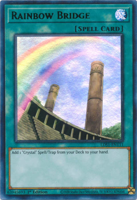 Rainbow Bridge (Green) [LDS1-EN111] Ultra Rare | GnG Games