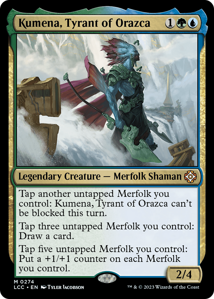 Kumena, Tyrant of Orazca [The Lost Caverns of Ixalan Commander] | GnG Games