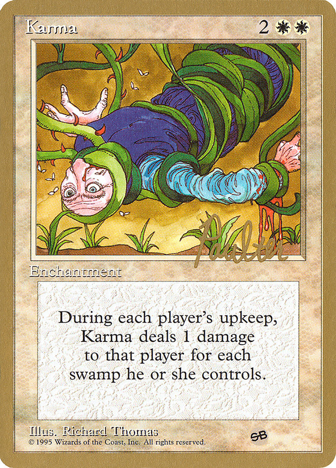 Karma (Preston Poulter) (SB) [Pro Tour Collector Set] | GnG Games