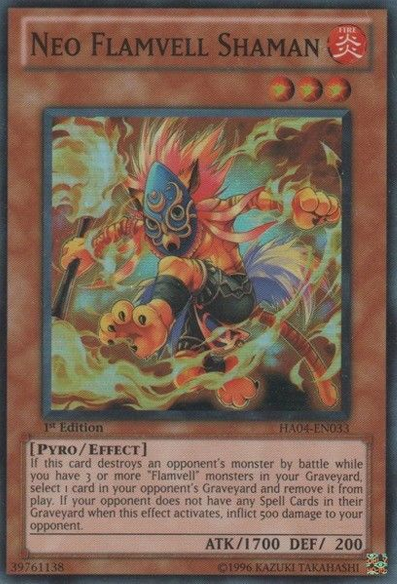 Neo Flamvell Shaman [HA04-EN033] Super Rare | GnG Games