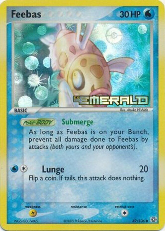 Feebas (49/106) (Stamped) [EX: Emerald] | GnG Games