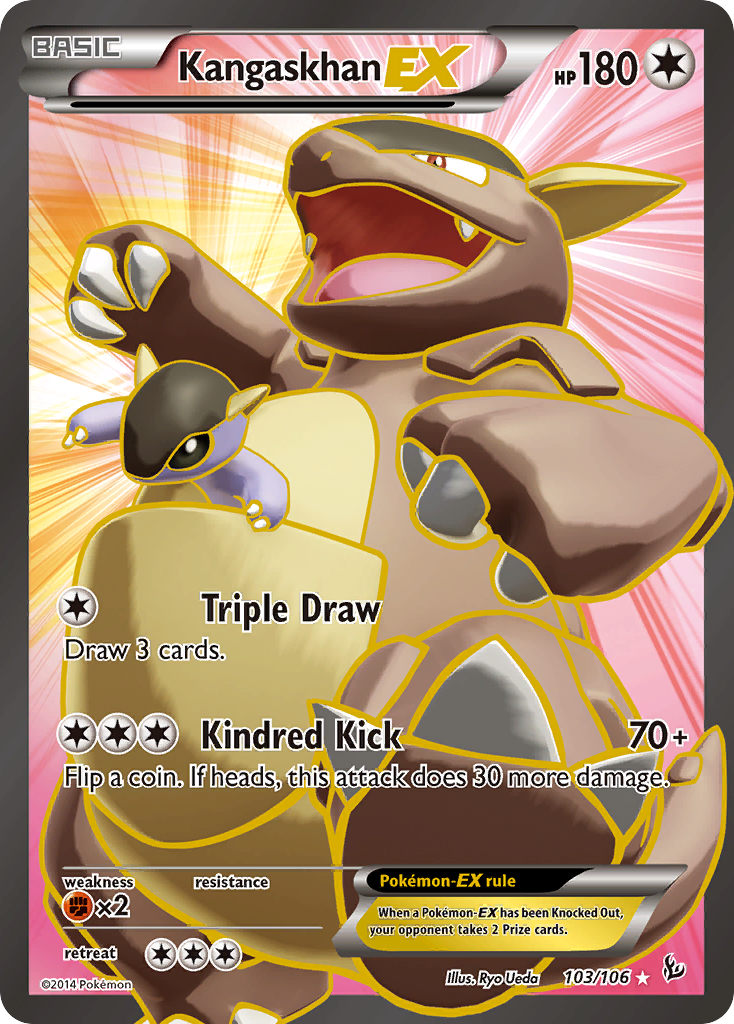 Kangaskhan EX (103/106) [XY: Flashfire] | GnG Games