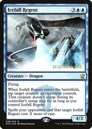 Icefall Regent [Dragons of Tarkir Promos] | GnG Games