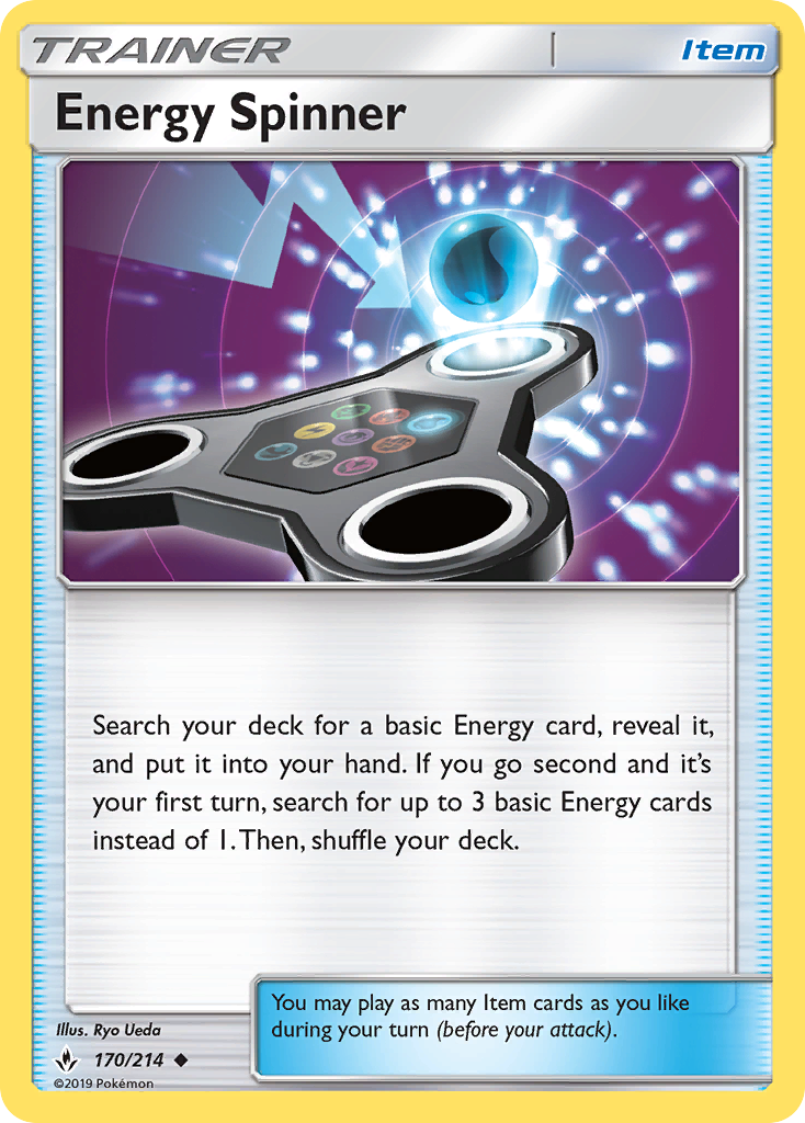 Energy Spinner (170/214) [Sun & Moon: Unbroken Bonds] | GnG Games