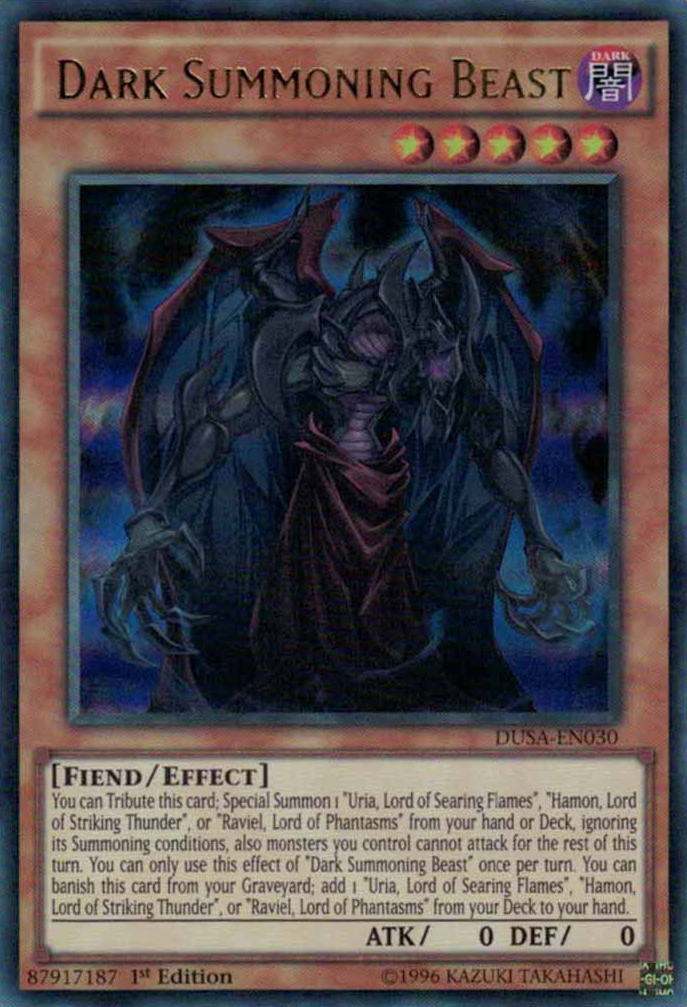 Dark Summoning Beast [DUSA-EN030] Ultra Rare | GnG Games