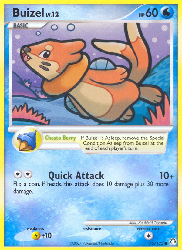 Buizel (75/123) [Diamond & Pearl: Mysterious Treasures] | GnG Games