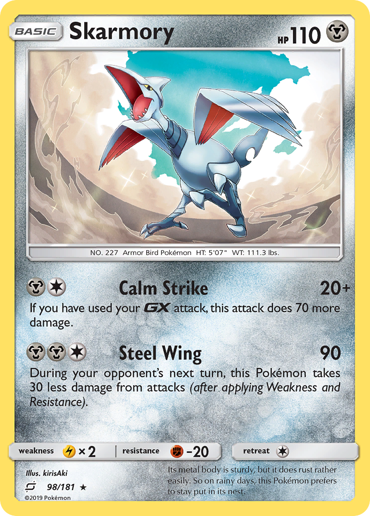 Skarmory (98/181) [Sun & Moon: Team Up] | GnG Games