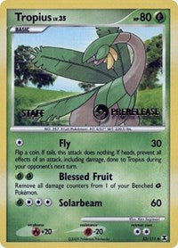 Tropius (52/111) (Staff Prerelease Promo) [Nintendo: Black Star Promos] | GnG Games