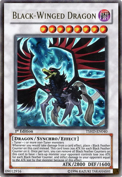 Black-Winged Dragon [TSHD-EN040] Ultra Rare | GnG Games