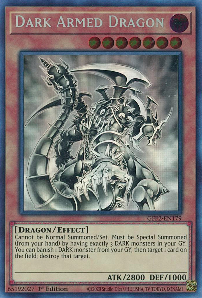 Dark Armed Dragon [GFP2-EN179] Ghost Rare | GnG Games