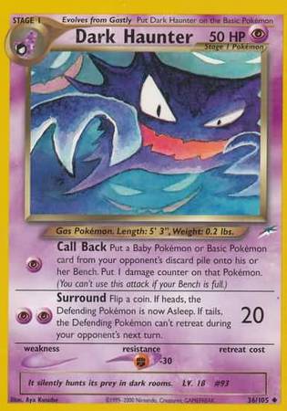 Dark Haunter (36/105) [Neo Destiny Unlimited] | GnG Games