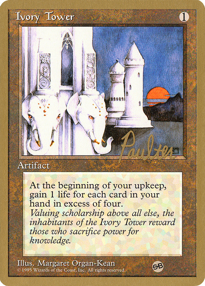 Ivory Tower (Preston Poulter) (SB) [Pro Tour Collector Set] | GnG Games