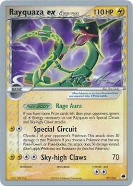 Rayquaza ex (97/101) (Delta Species) (Legendary Ascent - Tom Roos) [World Championships 2007] | GnG Games