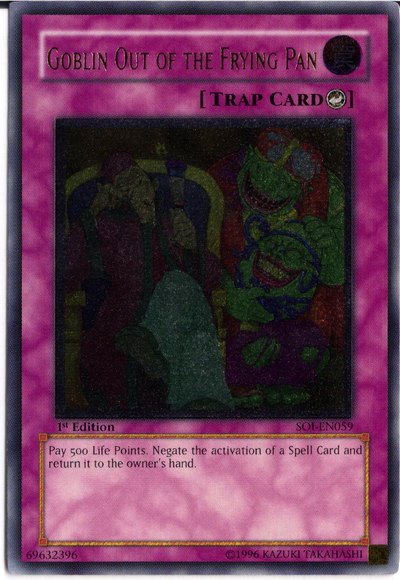 Goblin Out of the Frying Pan (UTR) [SOI-EN059] Ultimate Rare | GnG Games