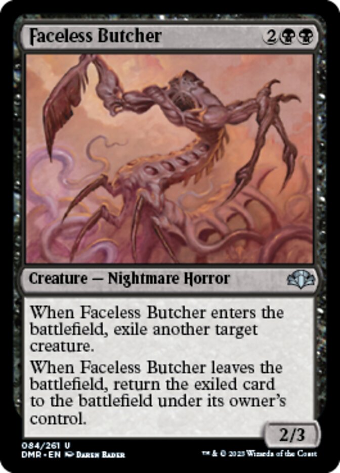 Faceless Butcher [Dominaria Remastered] | GnG Games