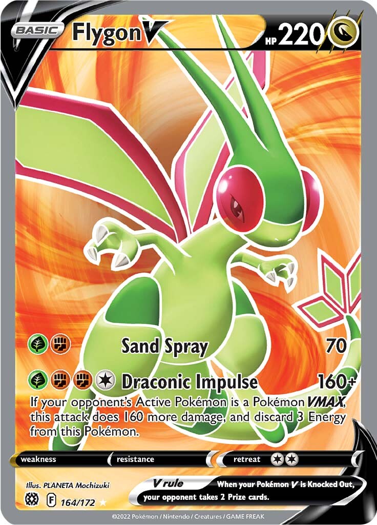 Flygon V (164/172) [Sword & Shield: Brilliant Stars] | GnG Games